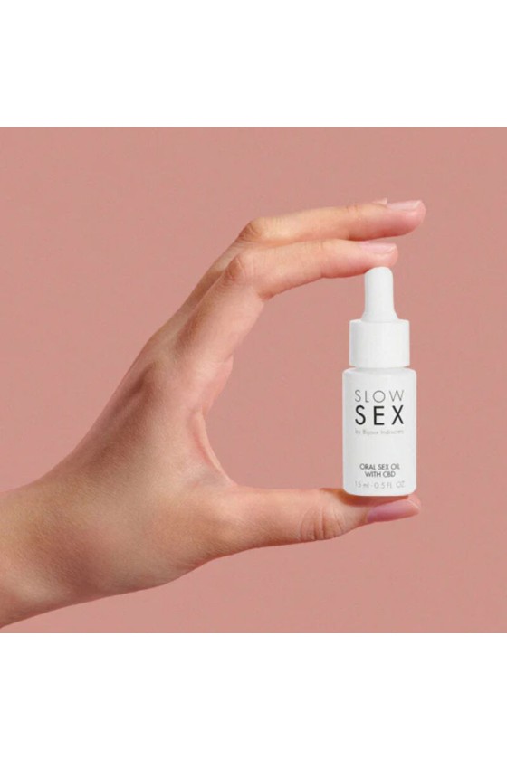 BIJOUX - SLOW SEX ORALSEXÖL MIT CBD 15 ML