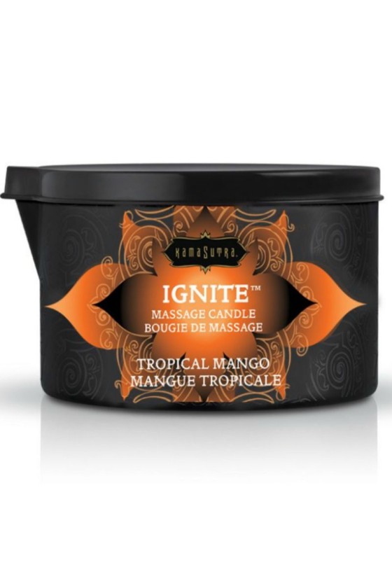 KAMASUTRA - CANDELA DA MASSAGGIO KAMASUTRA - MANICO TROPICALE 170 GR