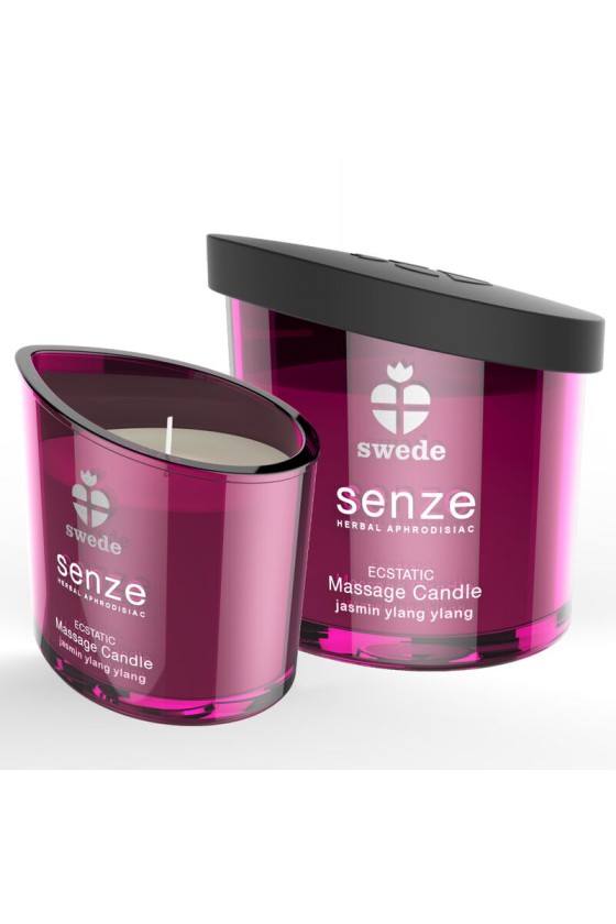 SWEDE - SENZE ECSTATIC MASSAGE CANDLE - JASMINE, YLANG YLANG