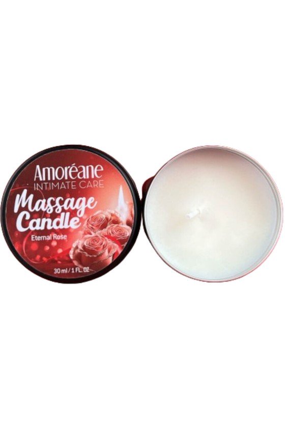 AMOREANE - CANDELA DA MASSAGGIO ROSA ETERNA 30 ML