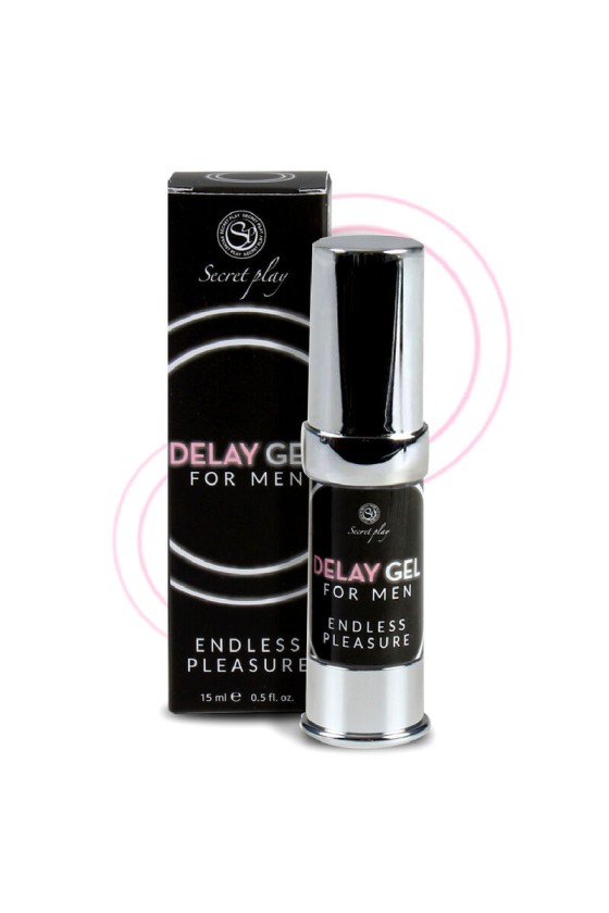 SECRETPLAY - GEL RETARDANTE PARA HOMBRE PLACER SIN FIN 15 ML