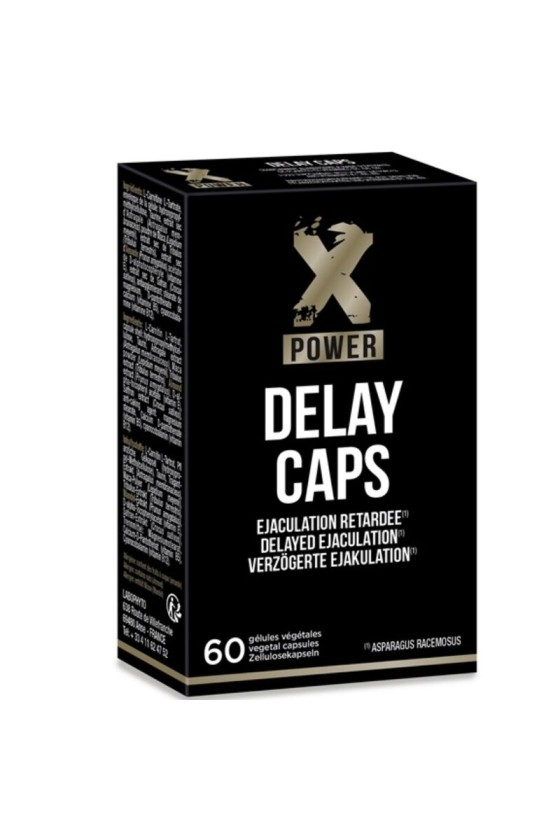 XPOWER - DELAY CAPS EJACULAÇÃO RETARDADA 60 CÁPSULAS