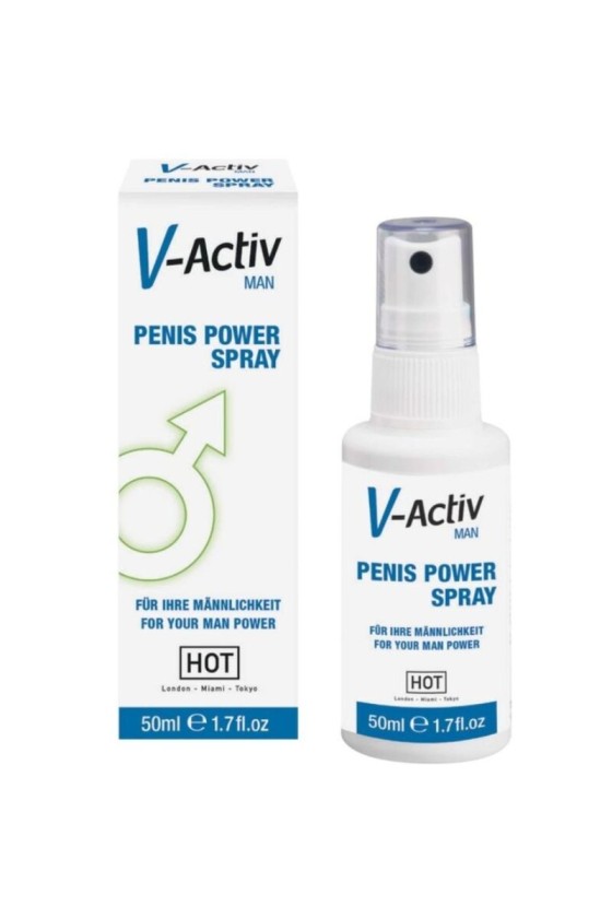 HEISS - V-ACTIV PENIS POWER SPRAY MÄNNER 50ML