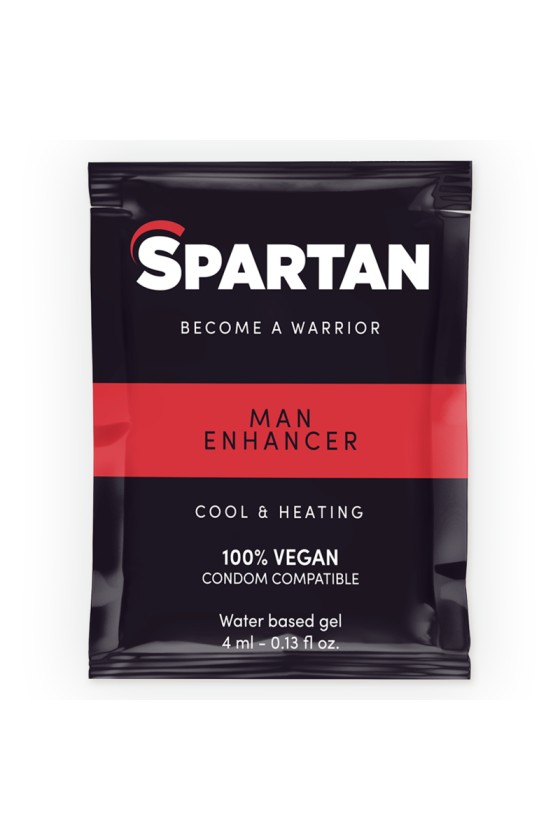 SPARTAN - GEL AMÉLIORANT L'ÉRECTION À EFFET FROID-CHAUD 100% VEGAN 4ML