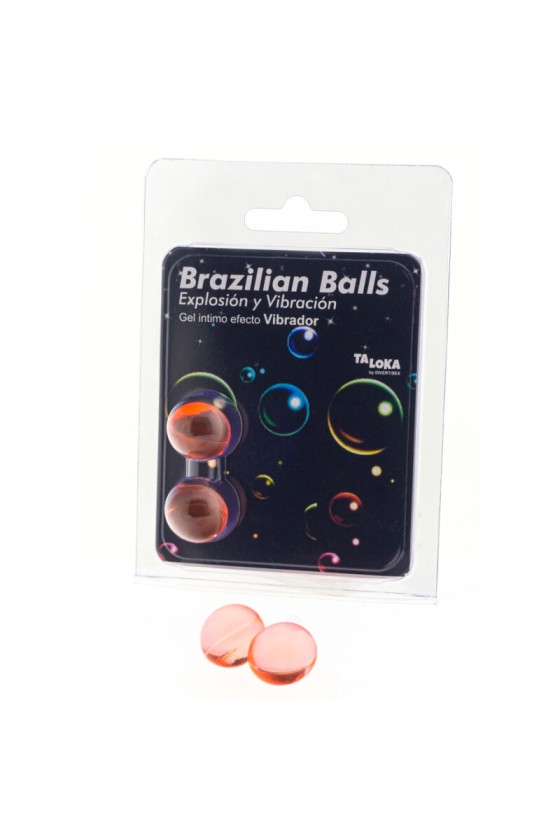 TALOKA - 2 SFERE BRASILIANE GEL EMOZIONANTE EFFETTO VIBRANTE