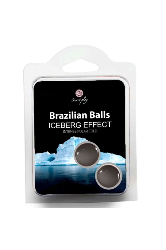 SECRET PLAY SET 2 BRAZILIAN BALLS ICEBERG EFFECT