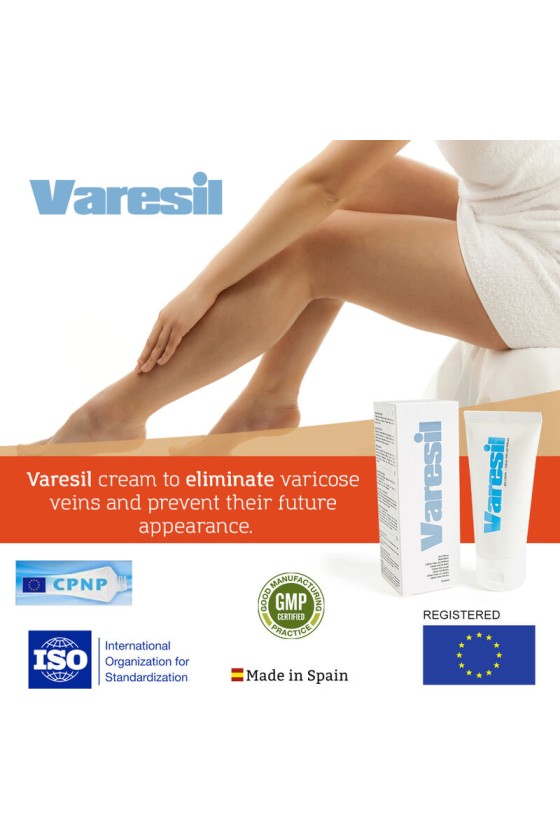 500 COSMÉTICOS - TRATAMENTO CREME VARESIL PARA VARICOSES