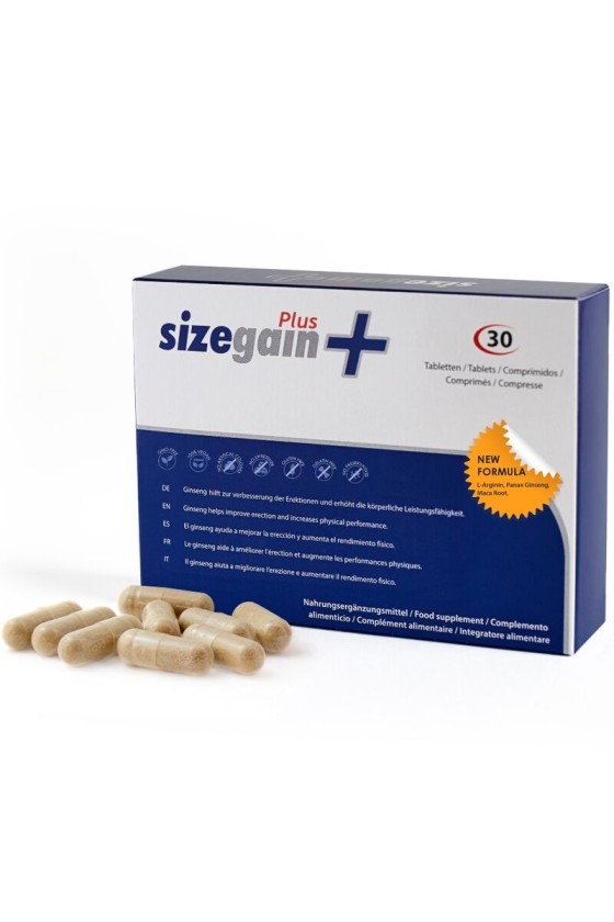 500 COSMETICS - PILULES SIZEGAIN PLUS POUR AGRANDIR LE PÉNIS