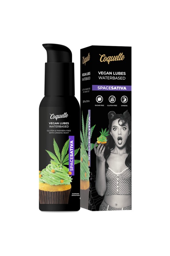 COQUETTE CHIC DESIRE - LUBRIFICANTE SATIVA VEGAN SPACE PREMIUM EXPERIENCE 100 ML