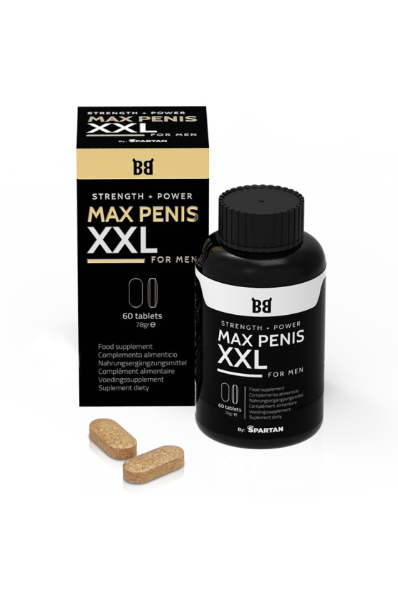 BLACK BULL - MAX PENIS XXL FORÇA + POTÊNCIA PARA HOMENS 60 COMPRIMIDOS