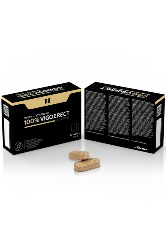 BLACK BULL - 100% VIGOERECT VIGEUR + FORCE POUR HOMME 20 COMPRIMES