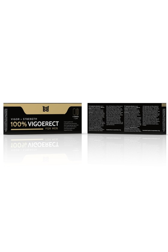 BLACK BULL - 100% VIGOERECT VIGOR + STÄRKE FÜR MÄNNER 4 TABLETTEN