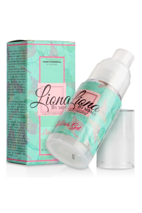 LIONA BY MOMA - GEL LIBIDO VIBRADOR LÍQUIDO 15 ML