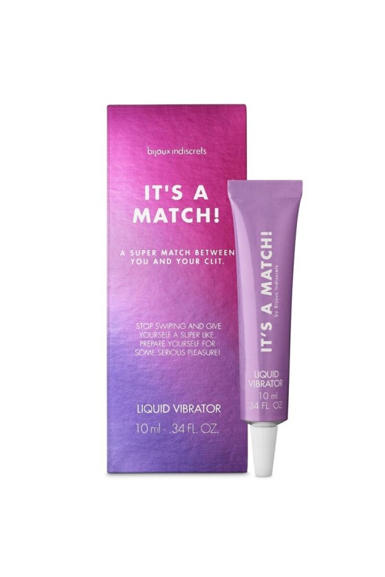 BIJOUX - ITS A MATCH VIBRADOR LÍQUIDO 10 ML