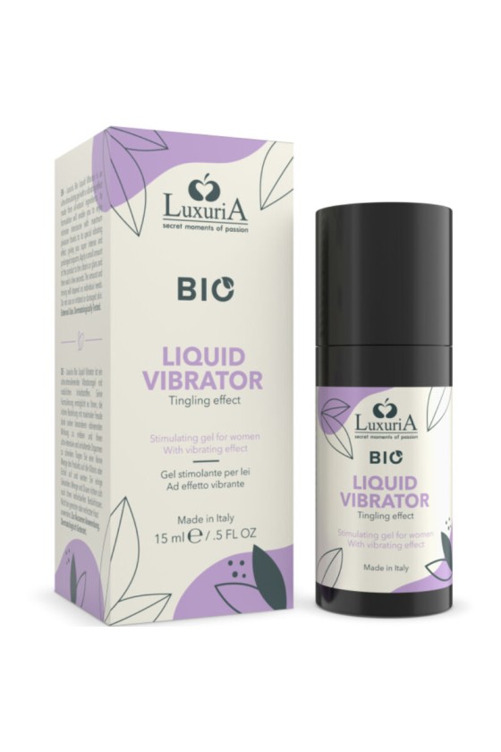 INTIMATELINE LUXURIA - GEL BIO STIMULANT POUR SON EFFET VIBRANT 15 ML