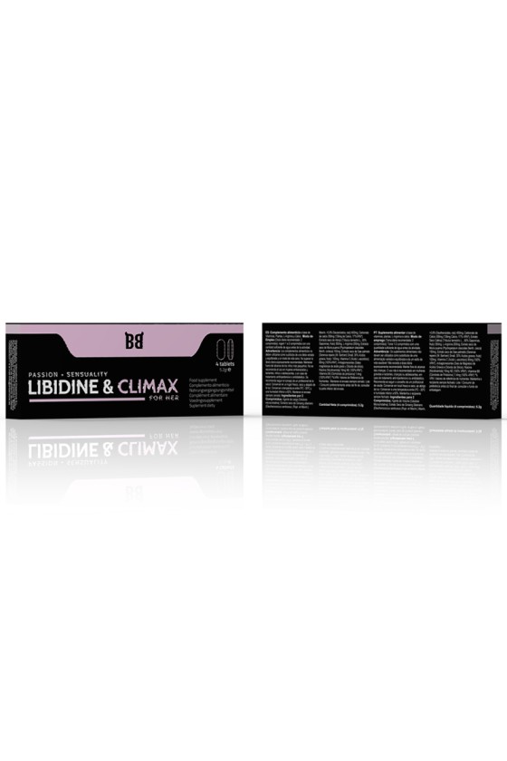 BLACK BULL - LIBIDINE E CLIMAX AUMENTANO L BIDO PER DONNE 4 CAPSULE