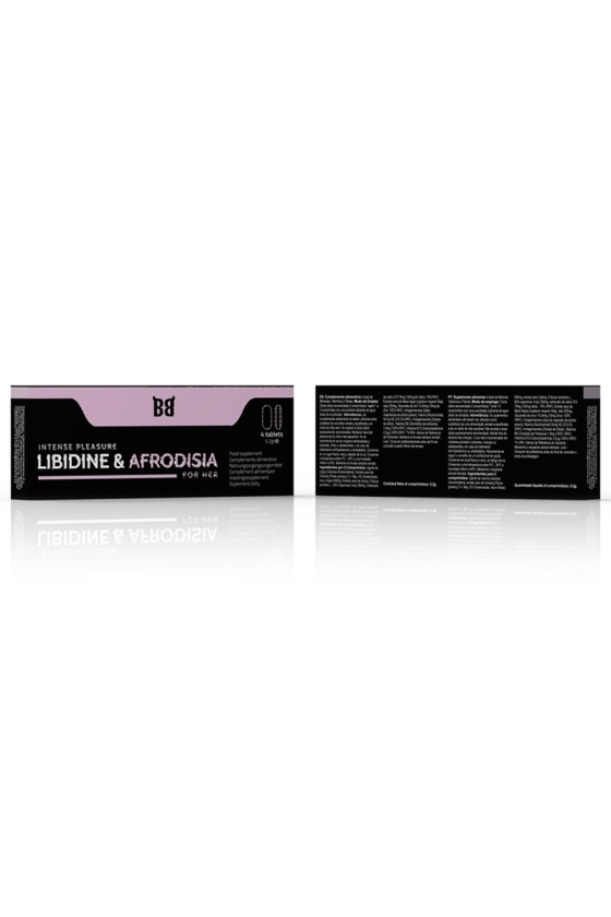 BLACK BULL - LIBIDINE E AFRODISIA PIACERE INTENSO PER LEI 4 COMPRESSE