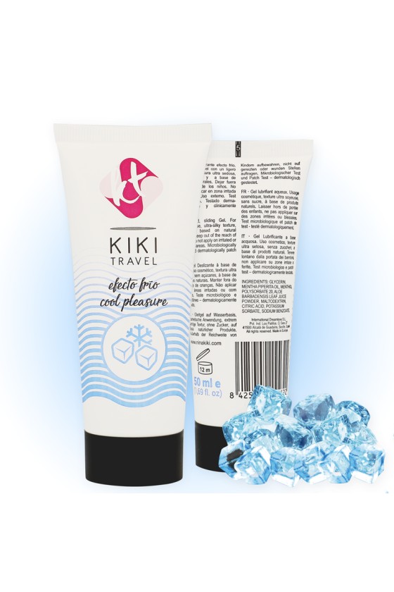 KIKÍ TRAVEL - LUBRICANTE EFECTO REFRESCANTE 50 ML