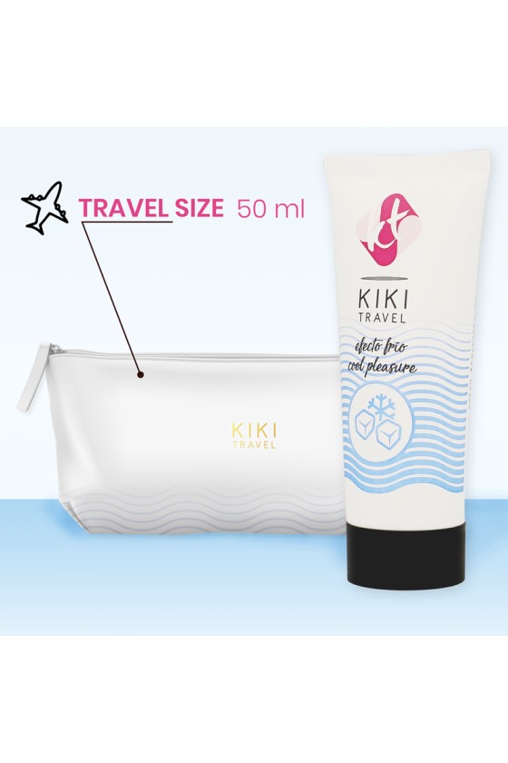 KIKÍ TRAVEL - LUBRICANTE EFECTO REFRESCANTE 50 ML