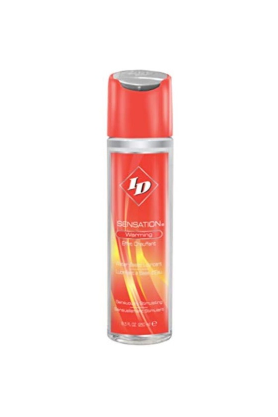 ID SENSATION - LUBRIFICANTE A BASE ACQUA CON EFFETTO CALORE 250 ML