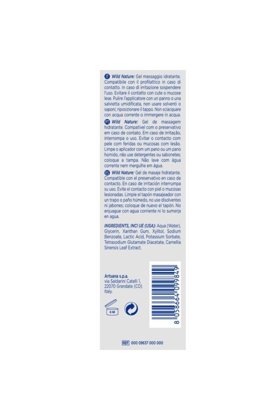 CONTROL - GEL DE MASSAGEM NATUREZA SELVAGEM 3 EM 1 200 ML