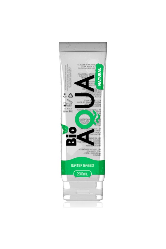 BIOAQUA - LUBRIFIANT INGRÉDIENTS NATURELS À BASE D''EAU 200 ML