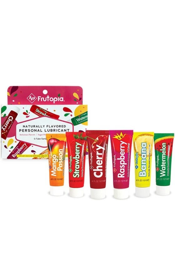 ID FRUTOPIA - ASSORTED LUBRICANT 5 PACK 12 ML