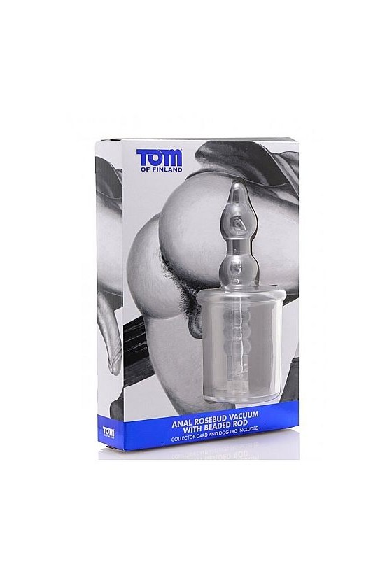 TOM OF FINLAND - ANAL ROSEBUD VUOTO CON BEABED TRASPARENTE