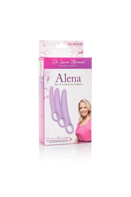 CALIFORNIA EXOTICS - DR LAURA BERMAN ALENA ENSEMBLE DE 3 DILATEURS EN SILICONE