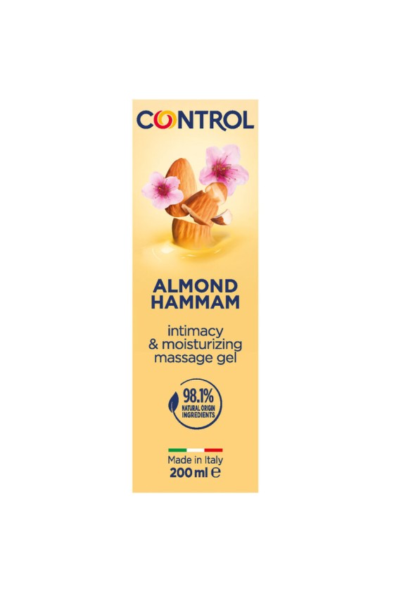 CONTROL - GEL DE MASAJE HAMMAM DE ALMENDRA 3 EN 1 200 ML