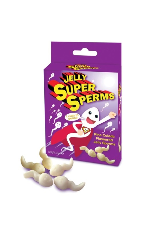 SPENCER FLEETWOOD - JELLY SUPER SPERM GUMMIES FORM SPERM 120 GR