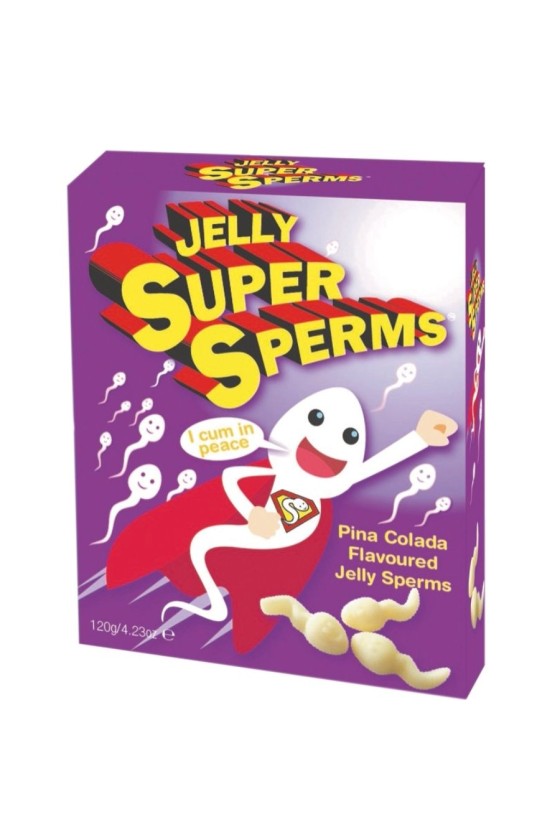 SPENCER  FLEETWOOD - JELLY SUPER SPERM GOMMIES FORMA SPERMA 120 GR