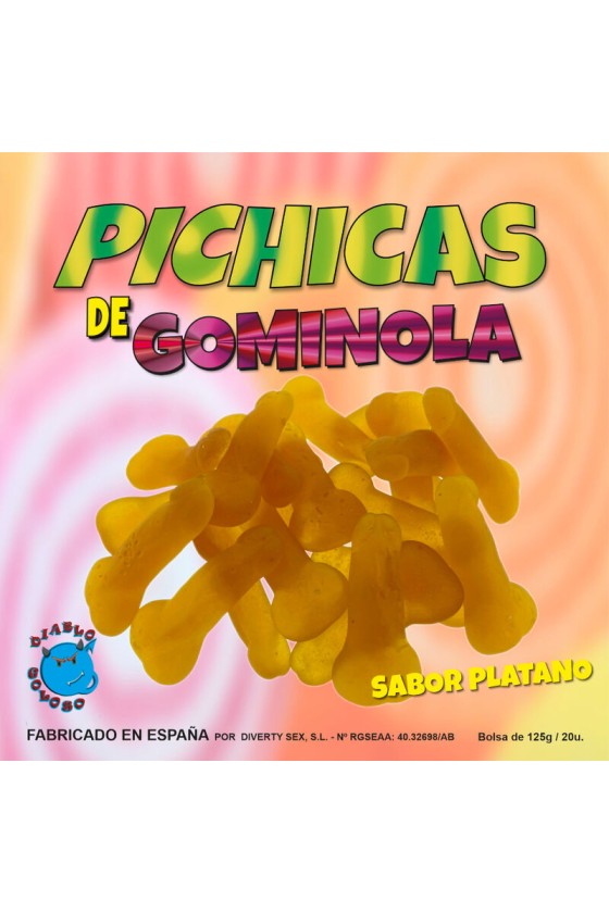 DIABLO GOLOSO - BANANA GUMMY SLICES