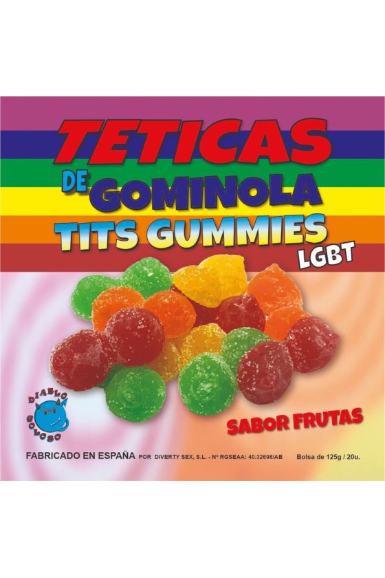 DIABLO GOLOSO - ASSORTED SUGAR GUMMY TEETICS LGTB