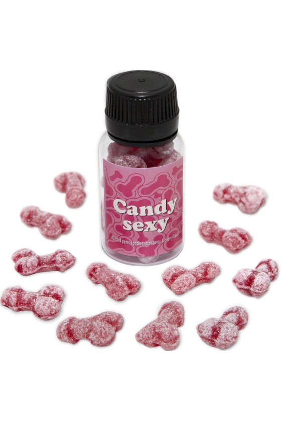 DIABLO PICANTE - CANDY SEXY TARRO DE 12 GOMITAS SABOR FRESA-CEREZA