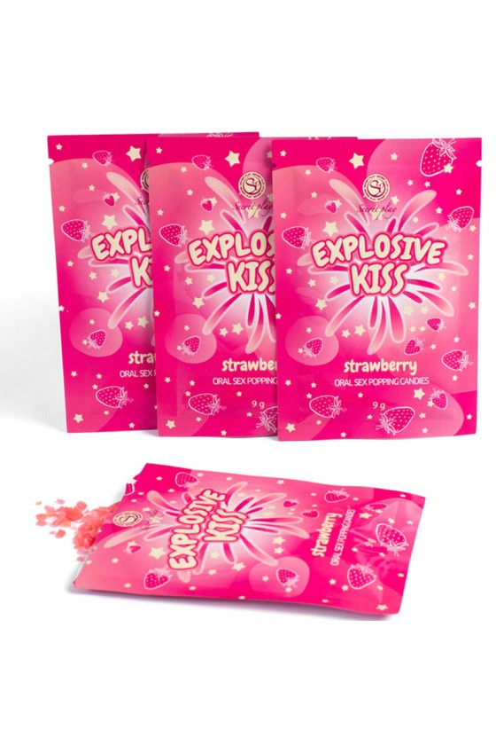 SECRETPLAY - CARAMELLE ESPLOSIVE ALLA FRAGOLA