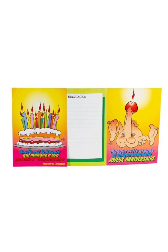 FEMARVI - BIRTHDAY CARD /FR