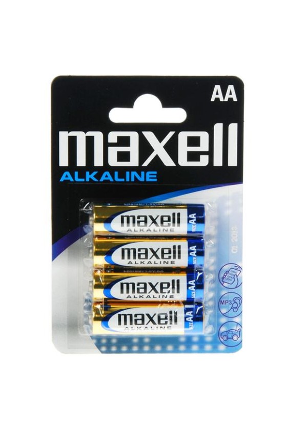 MAXELL - BATERÍA AA LR6 BLISTER*4 UE