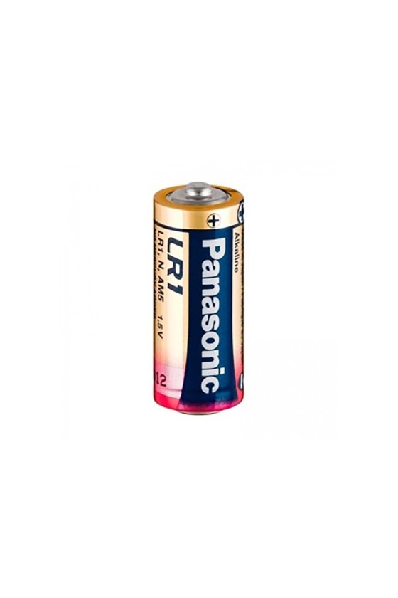 PANASONIC - ALCALINE BATTERY LR1 1.5V BLISTER 1 UNITÉ