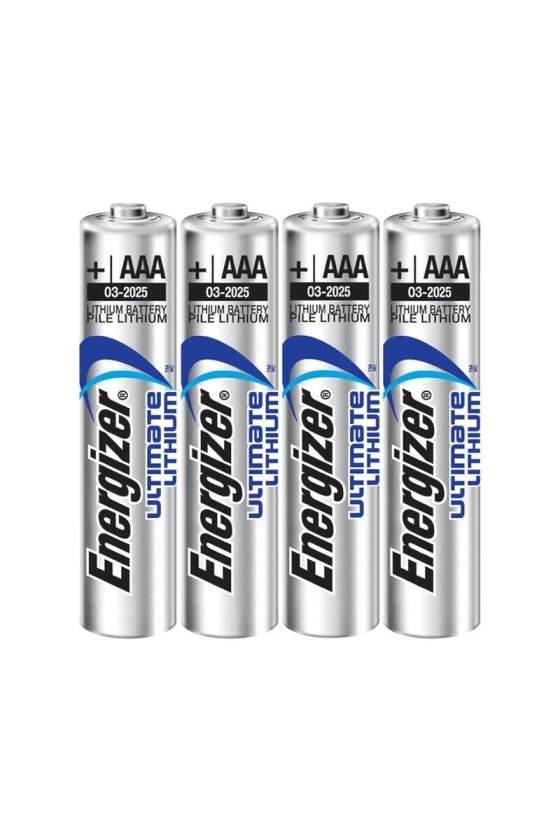 ENERGIZER - ULTIMATE LITHIUM AAA L92 LR03 1,5V *4