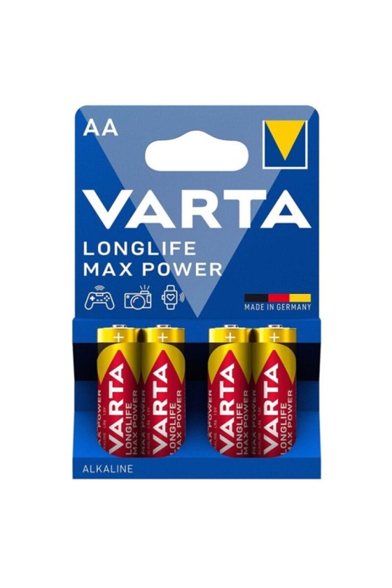 VARTA - 最大功率碱性电池 AA LR6 4 节