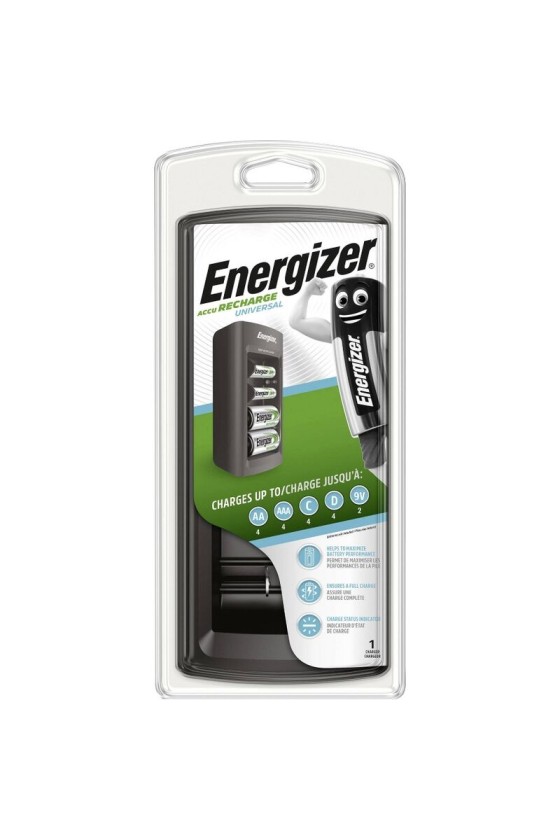 ENERGIZER - CARGADOR UNIVERSAL PARA BATERÍAS