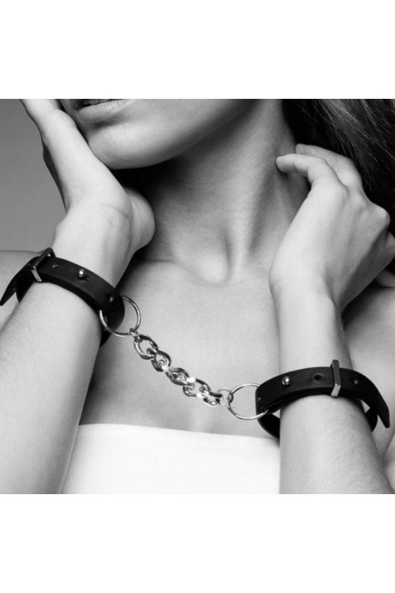 BIJOUX - INDISCRETS MAZE HANDSCHELLEN SCHWARZE ARMBNDER