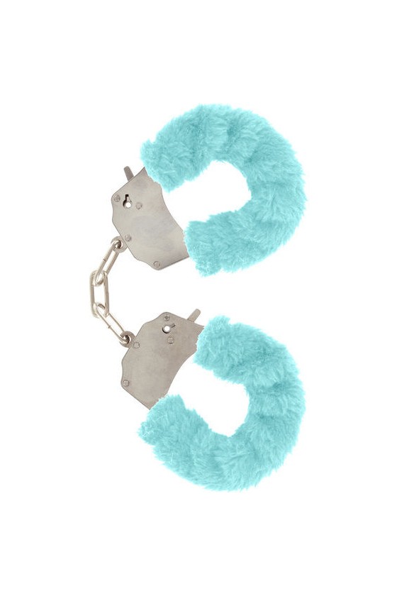 TOYJOY - FURRY FUN CUFFS BONDAGE BLUE