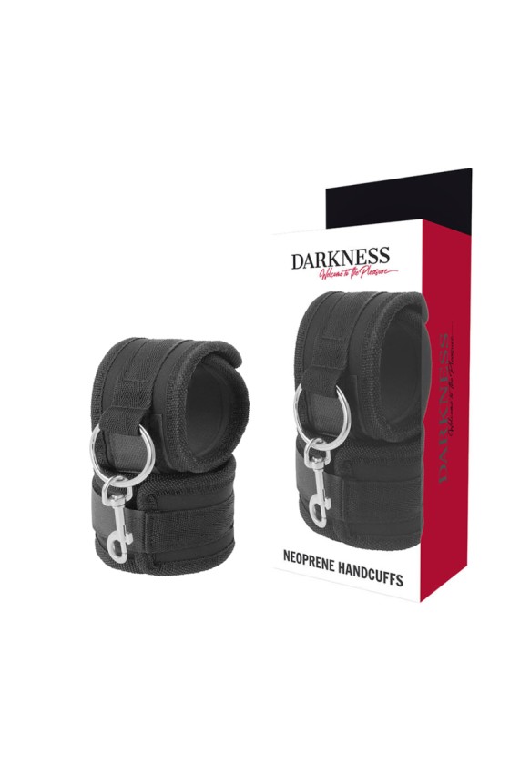 DARKNESS - HANDSCHELLEN AUS NEOPREN