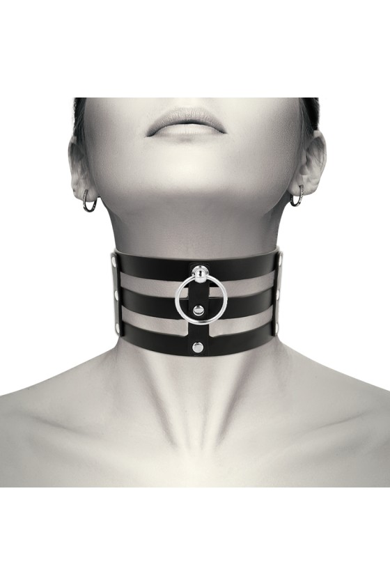 COQUETTE - CHIC DESIRE FETISH STYLE VEGAN LEATHER CHOKER