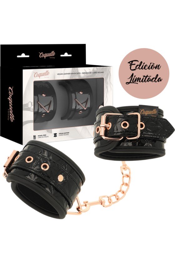 COQUETTE CHIC DESIRE - ALGEMAS BLACK EDITION COM FORRO DE NEOPRENE