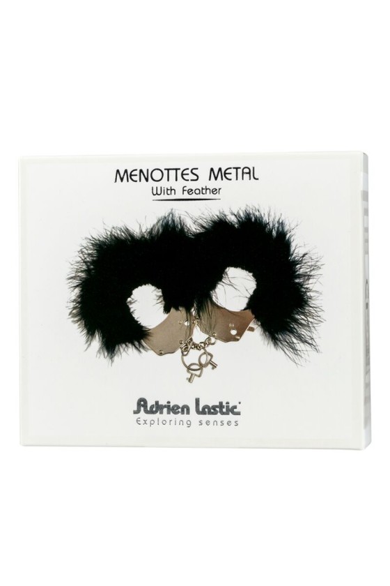 ADRIEN LASTIC - ALGEMAS DE METAL COM PENAS PRETAS