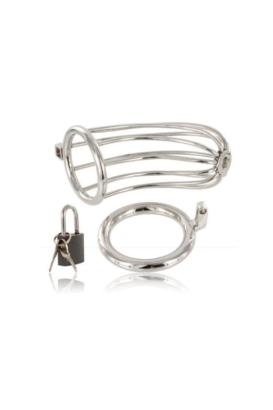 METAL HARD - BIRD CHASTITY RING CAGE