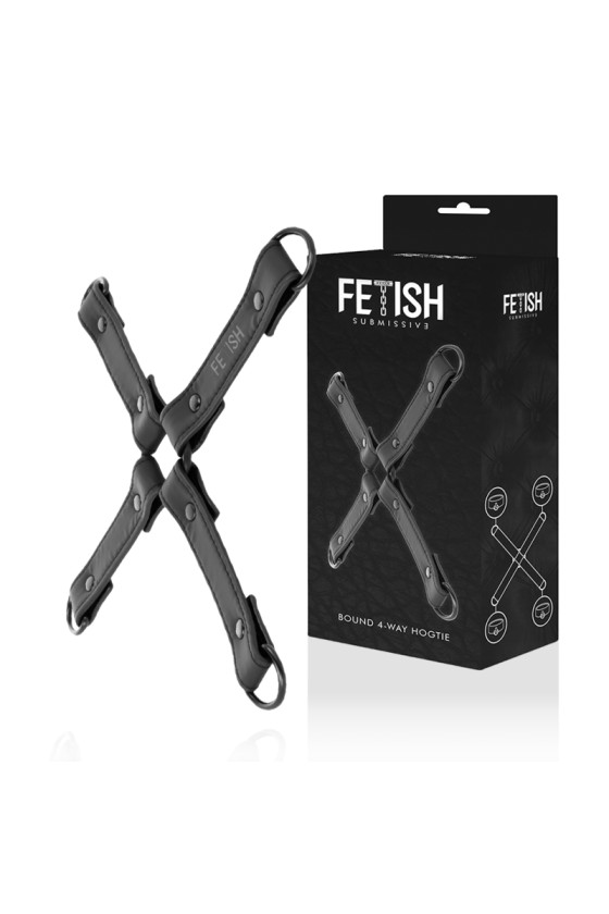 FETISH SUBMISSIVE - VEGAN LEATHER HANDCUFF UNION